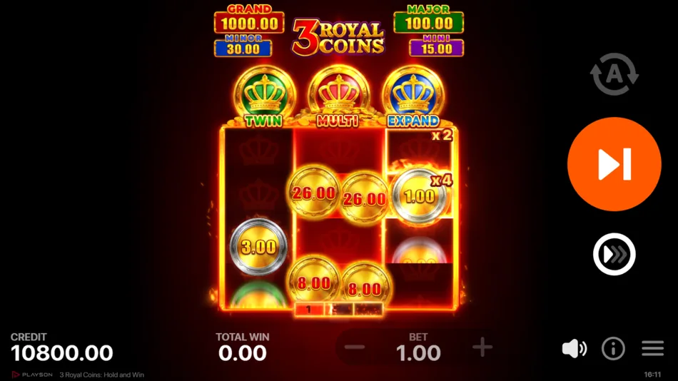 Expand Feature extra row added to the bonus grid